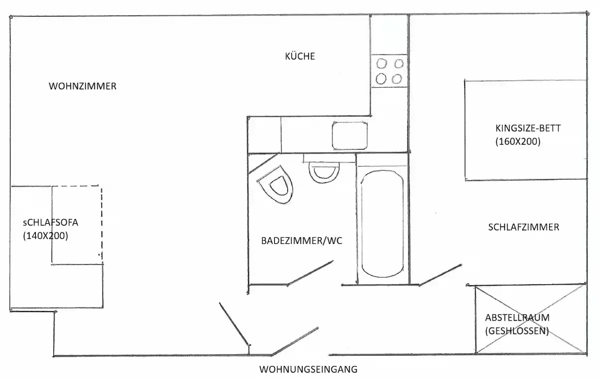 Helle Zweizimmerwohnung im Dachgeschoss nahe Mauerpark – ca. 50 m² · Bild 14